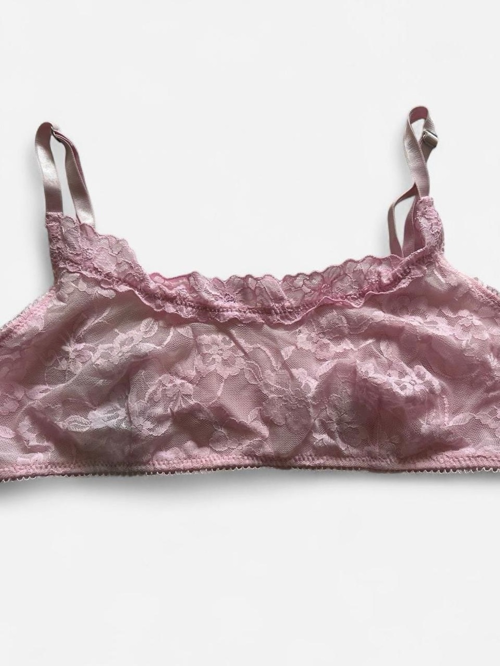 Forever 21 Lace Bralette in Dusty Rose